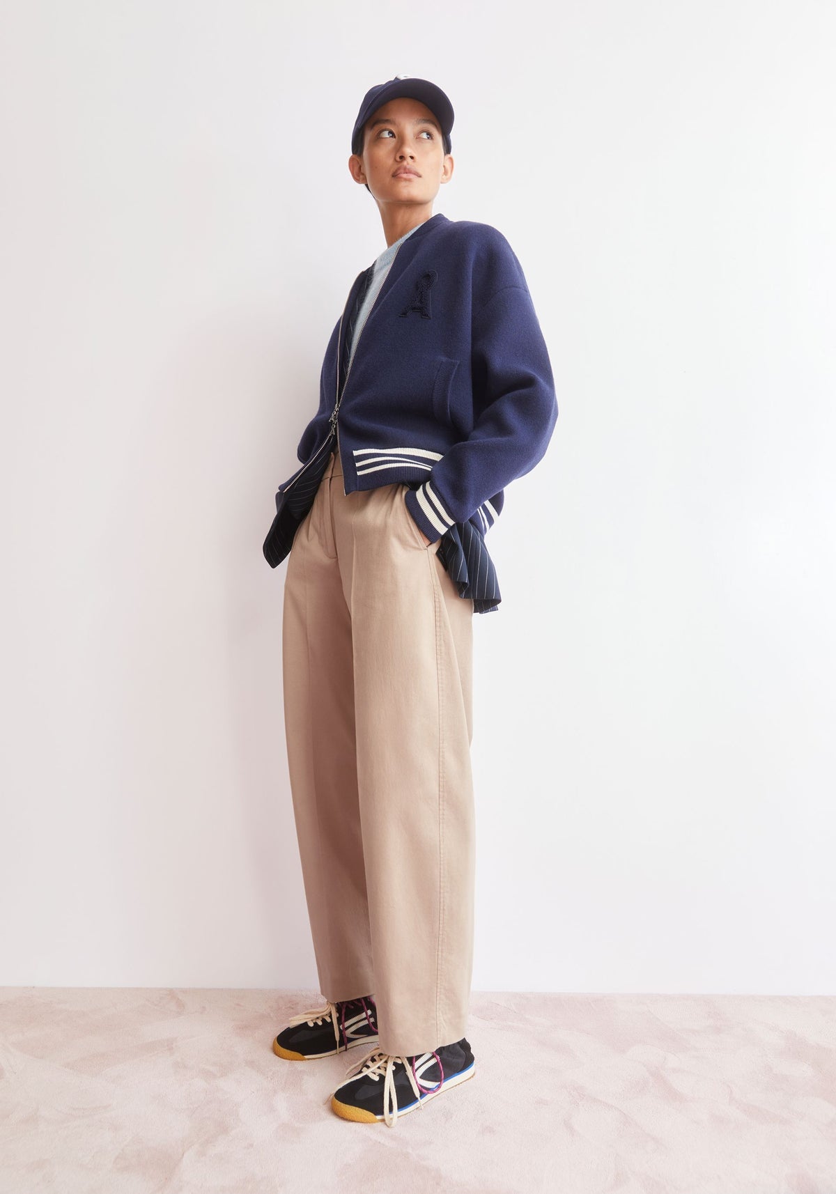 Webhose BARREL LEG TWILL PANT - true camel