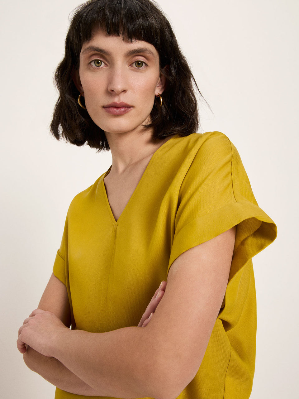 BLUSENSHIRT aus Tencel™ Lyocell - verschiedene Farben