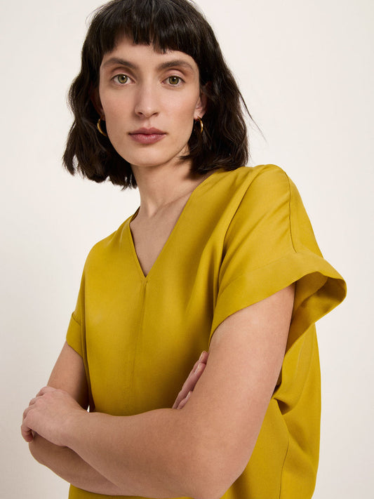 BLUSENSHIRT aus Tencel™ Lyocell - verschiedene Farben