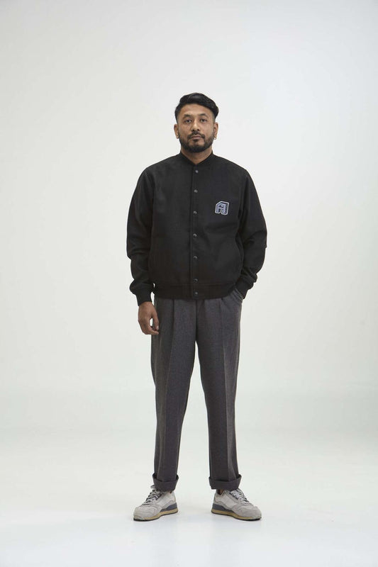 Jacke Roki Jacket - wool blend, black