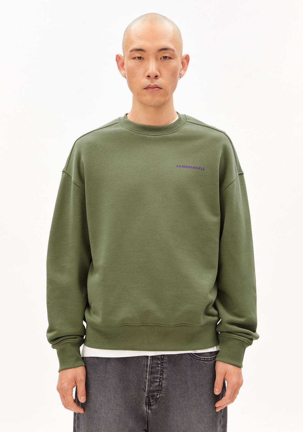 Sweatshirt EMAAL OUTGROWN - fatigue green