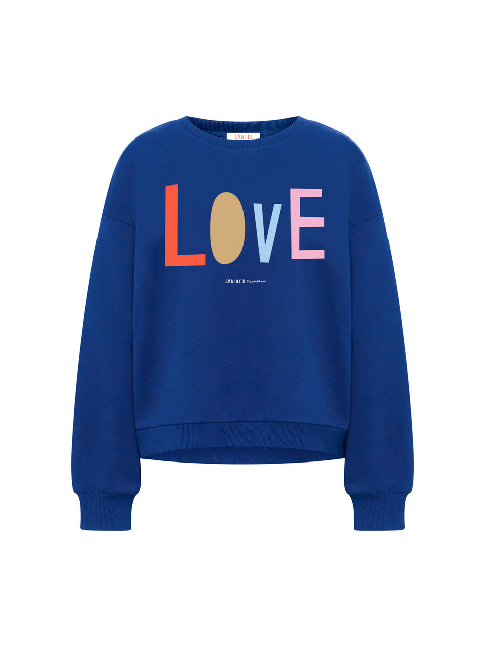 Statementsweatshirt (GOTS) - LOVE, versch. Farben - {LANIUSxTCC} (Kopie)