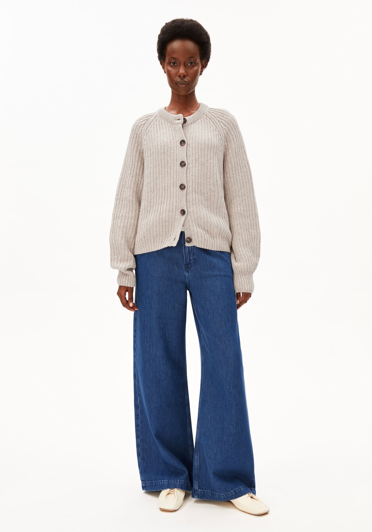 Rippstrick-Cardigan SELMAA - verschiedene Farben