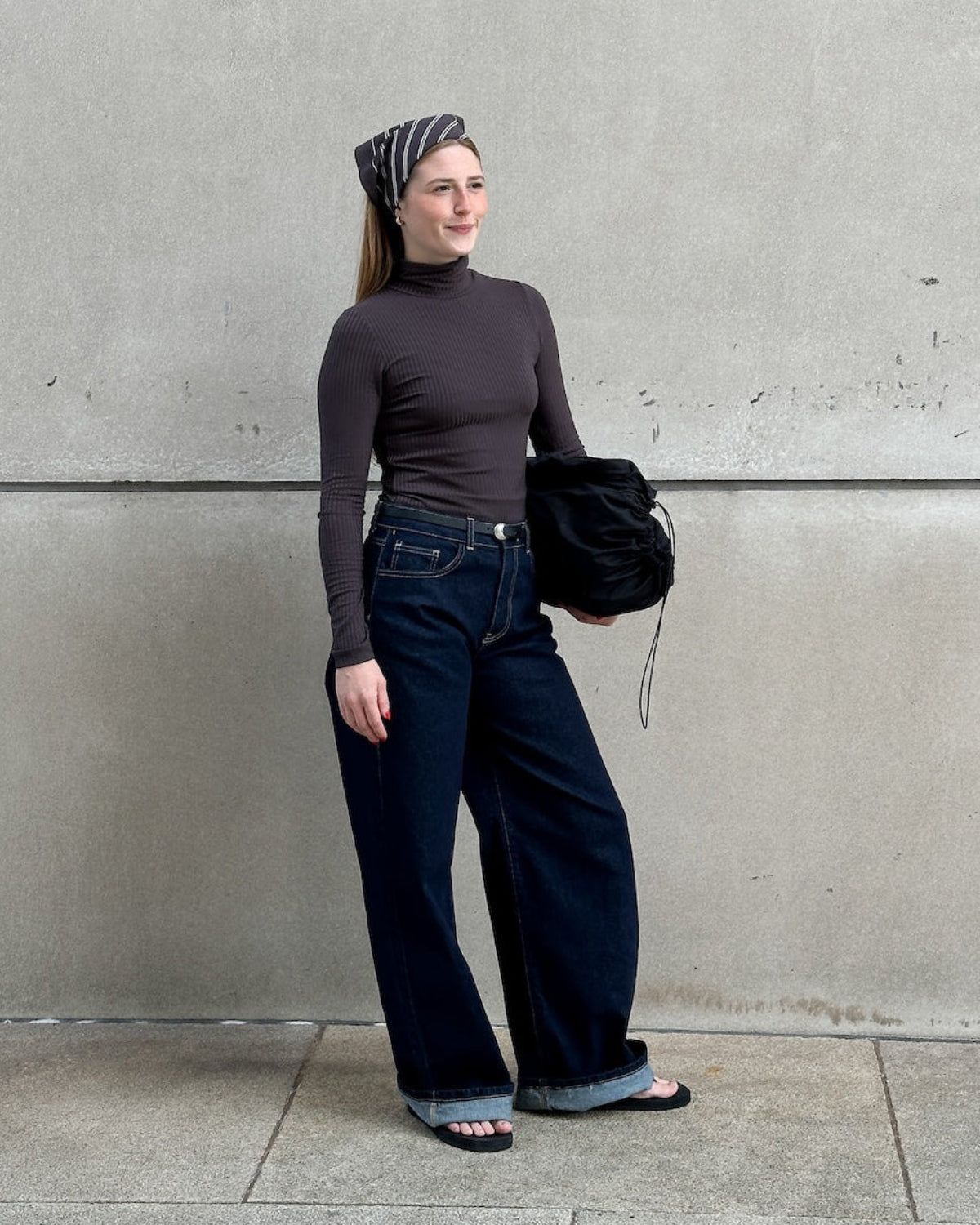 TENCEL™ LYOCELL RIB TURTLENECK MIO - verschiedene Farben