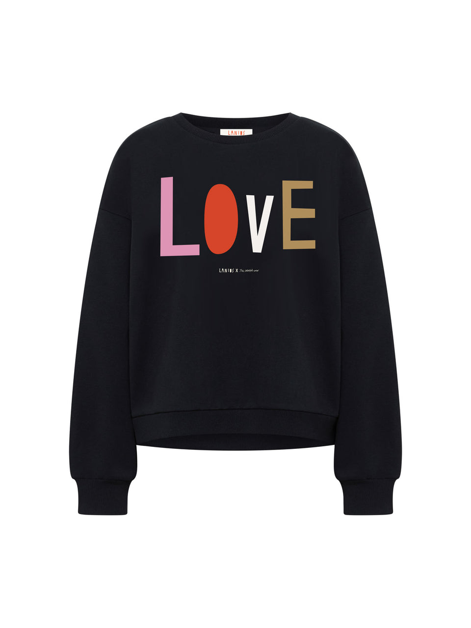 Statementsweatshirt (GOTS) - LOVE, versch. Farben - {LANIUSxTCC} (Kopie)