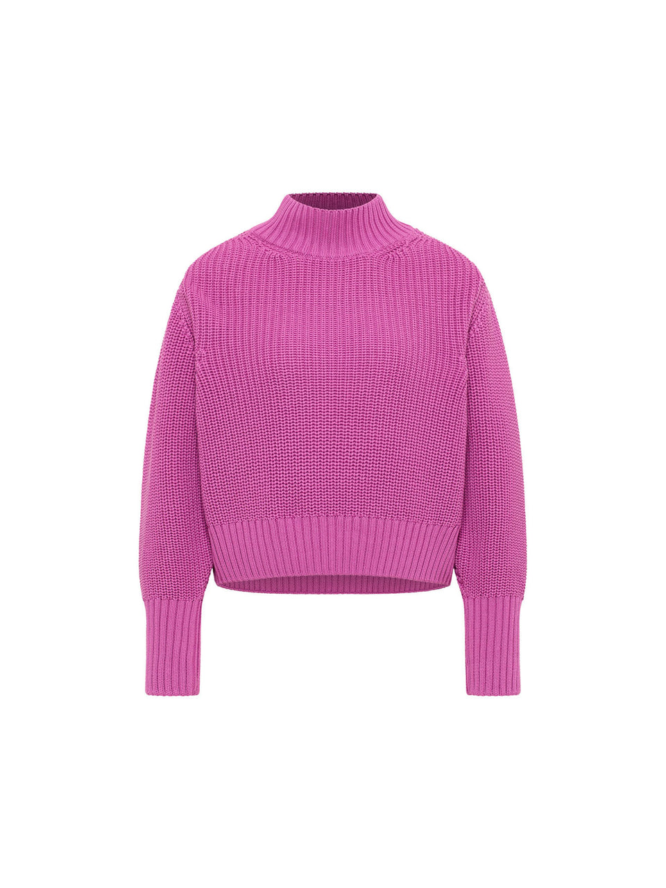 GROBSTRICKPULLOVER (GOTS) aus Bio-Baumwolle - diverse Farben
