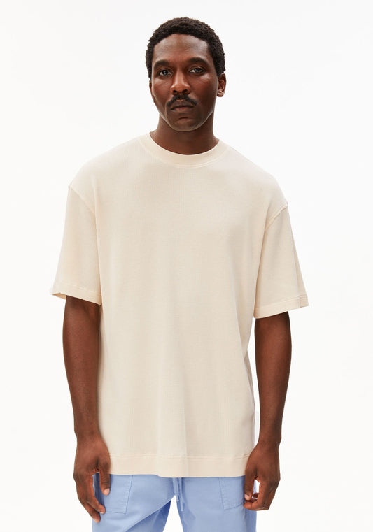 T-Shirt MAARKOS WAFFLE - pure