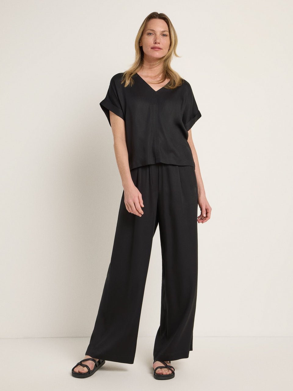 BLUSENSHIRT aus Tencel™ Lyocell - verschiedene Farben