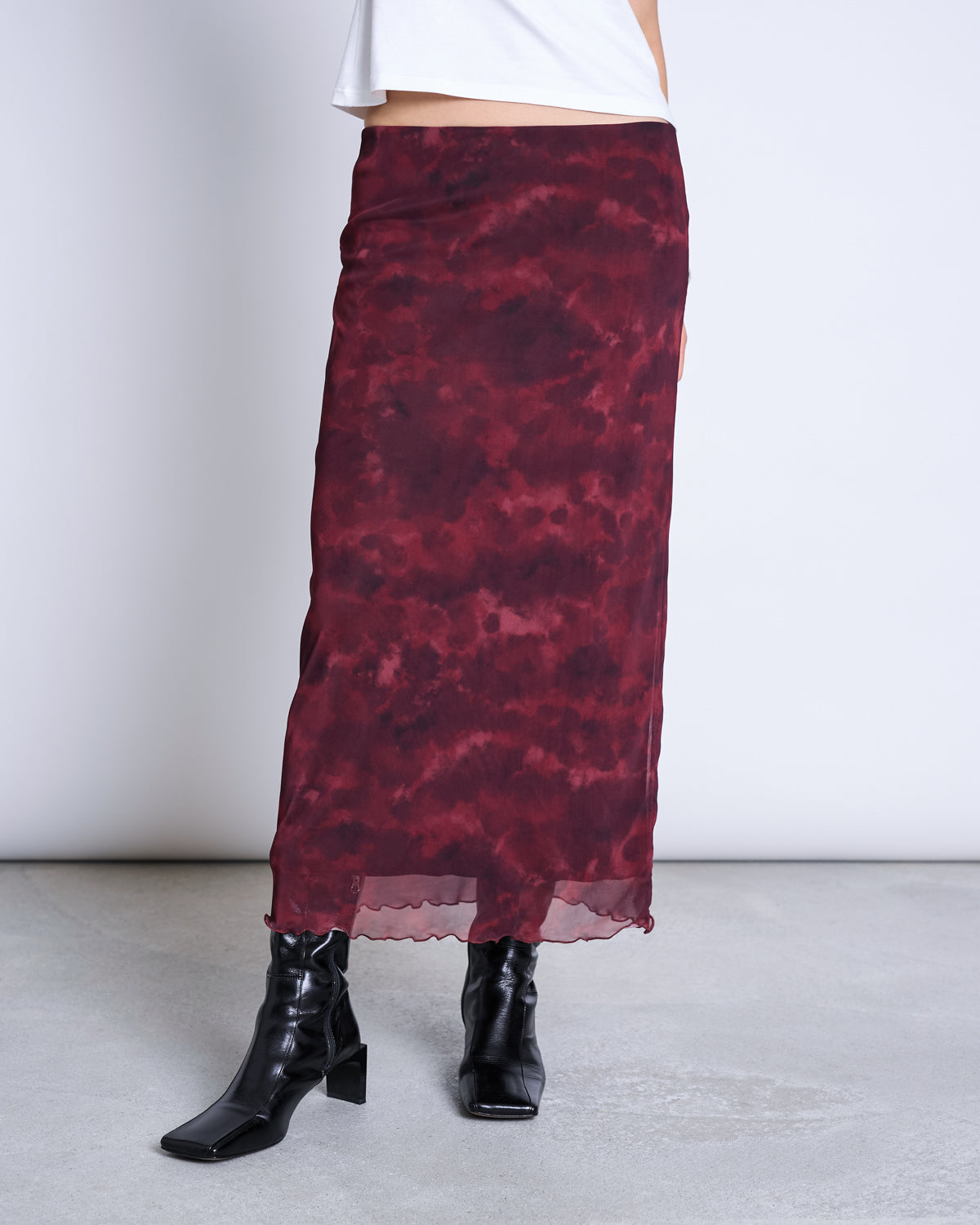 MESH MAXI SKIRT SMUK - verschiedene Designs