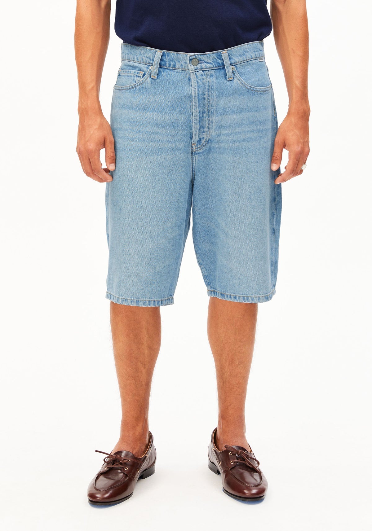 Jeans-Shorts BAGGY HANF-MIX