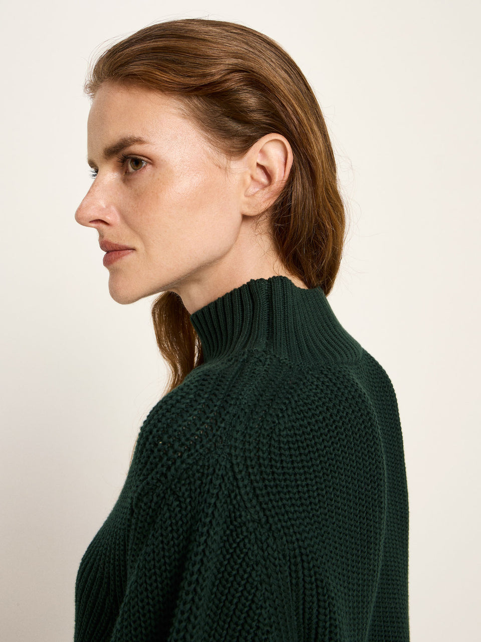 GROBSTRICKPULLOVER (GOTS) aus Bio-Baumwolle - diverse Farben