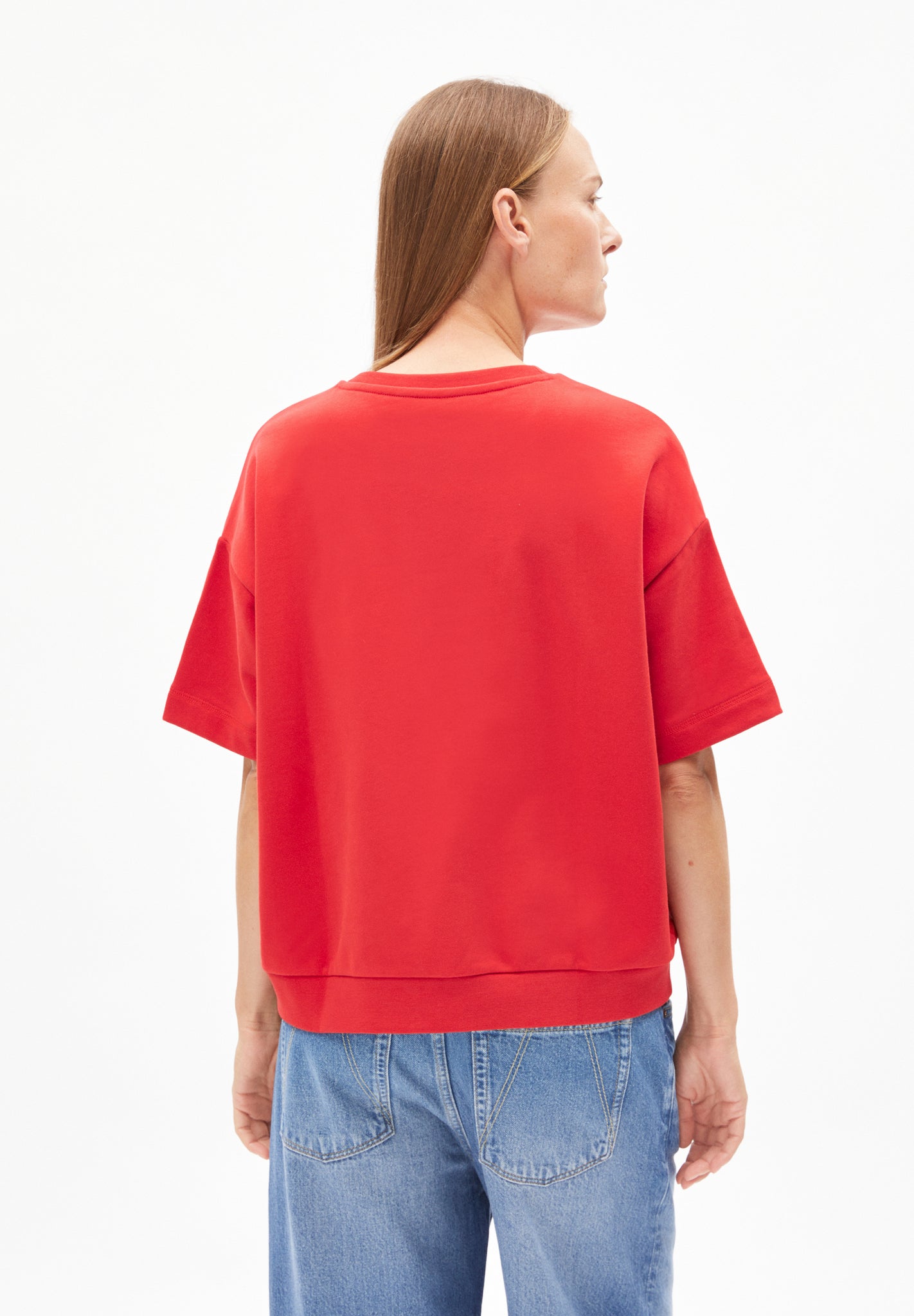 Sweatshirt BAMIKAA - coral blush
