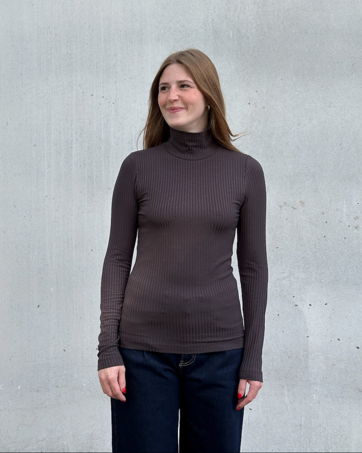 TENCEL™ LYOCELL RIB TURTLENECK MIO - verschiedene Farben