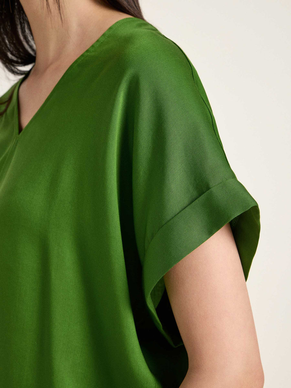 BLUSENSHIRT aus Tencel™ Lyocell - verschiedene Farben