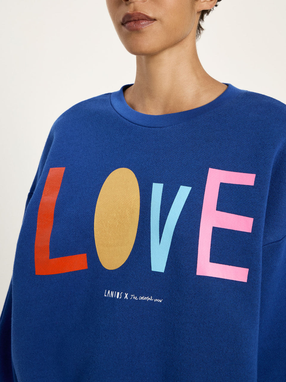 Statementsweatshirt (GOTS) - LOVE, versch. Farben - {LANIUSxTCC} (Kopie)