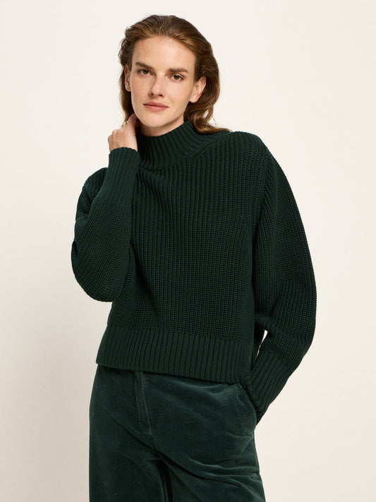 GROBSTRICKPULLOVER (GOTS) aus Bio-Baumwolle - diverse Farben