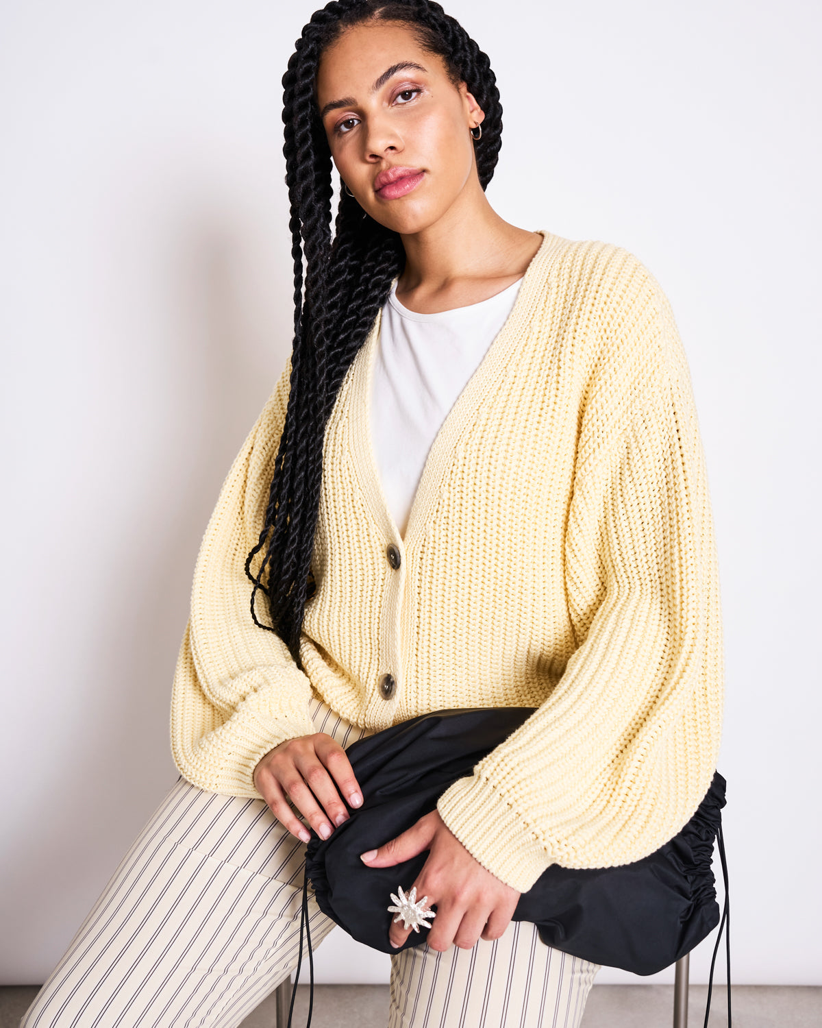 CHUNKY CARDIGAN LENA (GOTS) - verschiedene Farben