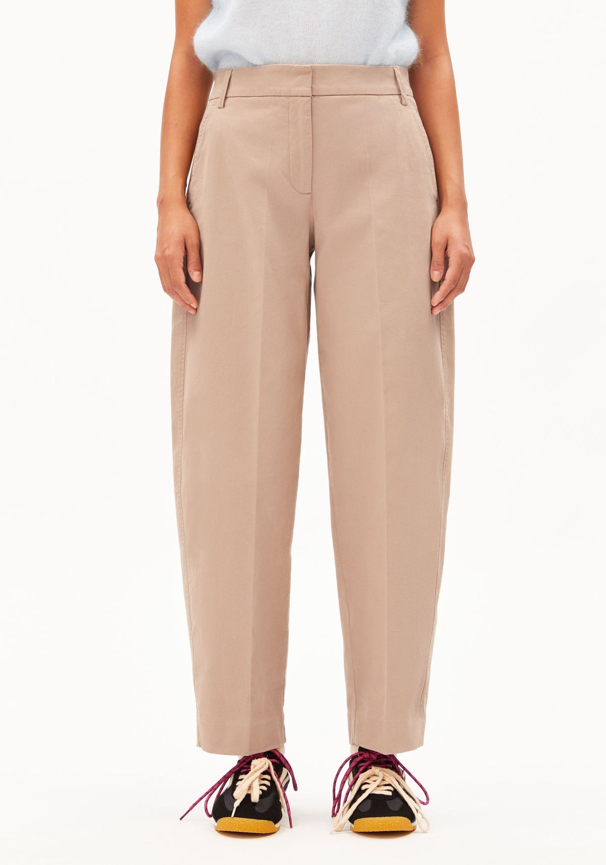 Webhose BARREL LEG TWILL PANT - true camel