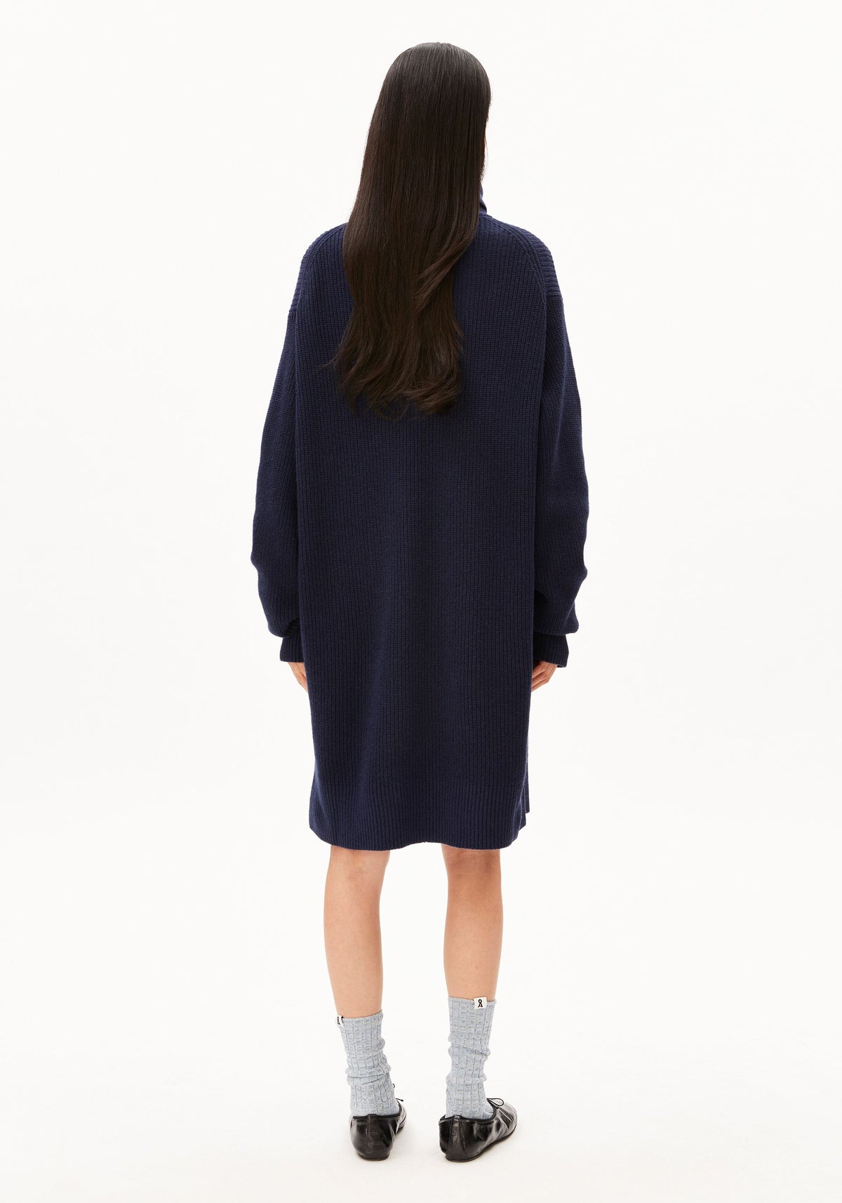 Kleid TROYER RIPP-STRICKKLEID - tinted navy