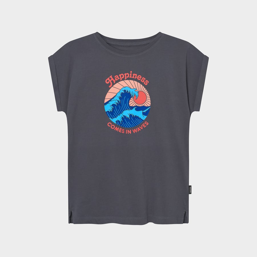 T-shirt Visby - mit Aufdruck - verschiedene Farben/Designs