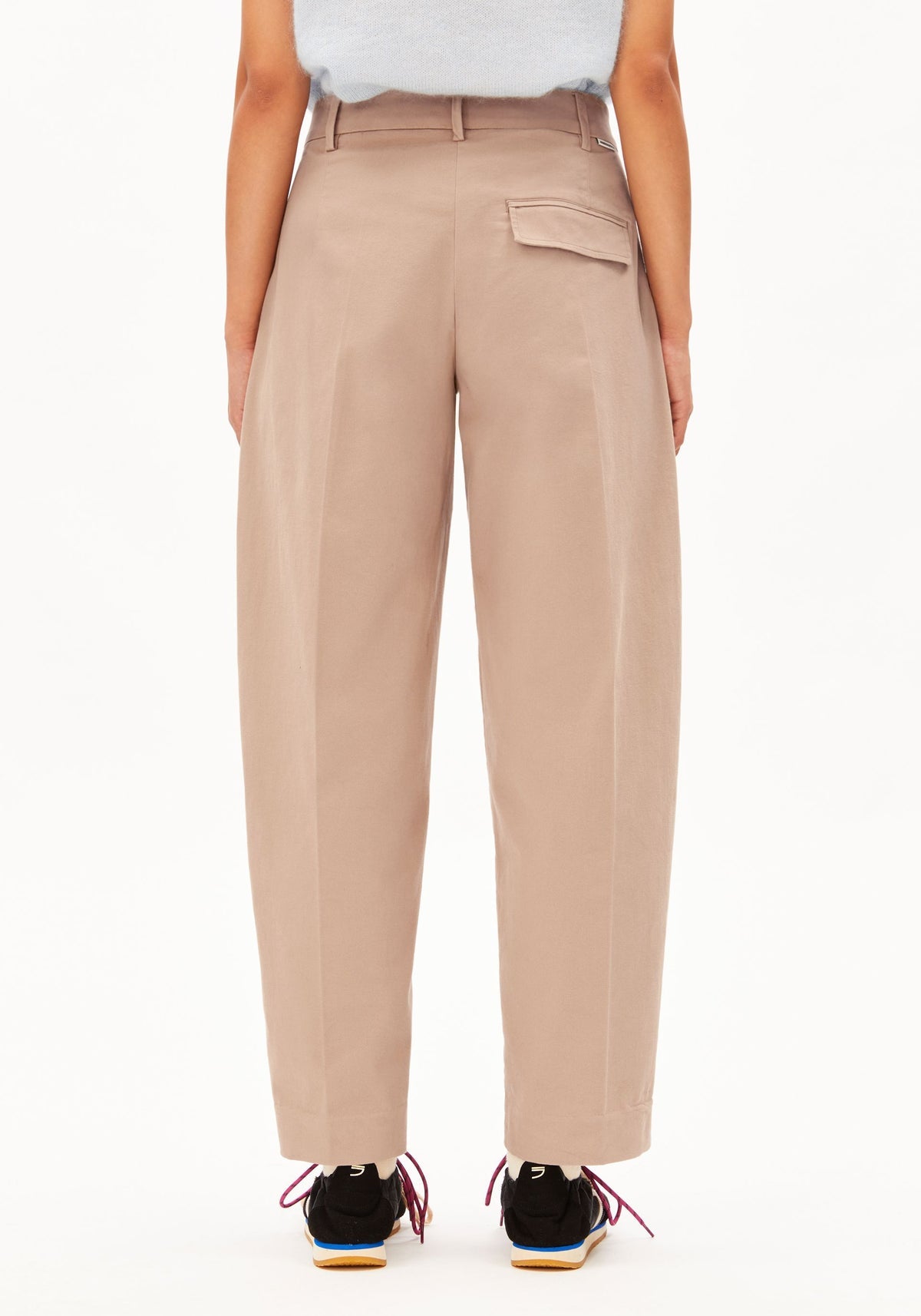 Webhose BARREL LEG TWILL PANT - true camel