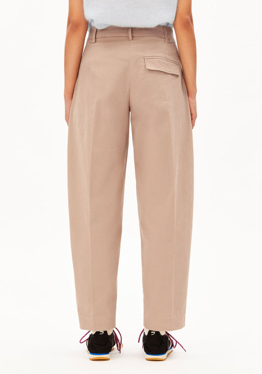 Webhose BARREL LEG TWILL PANT - true camel