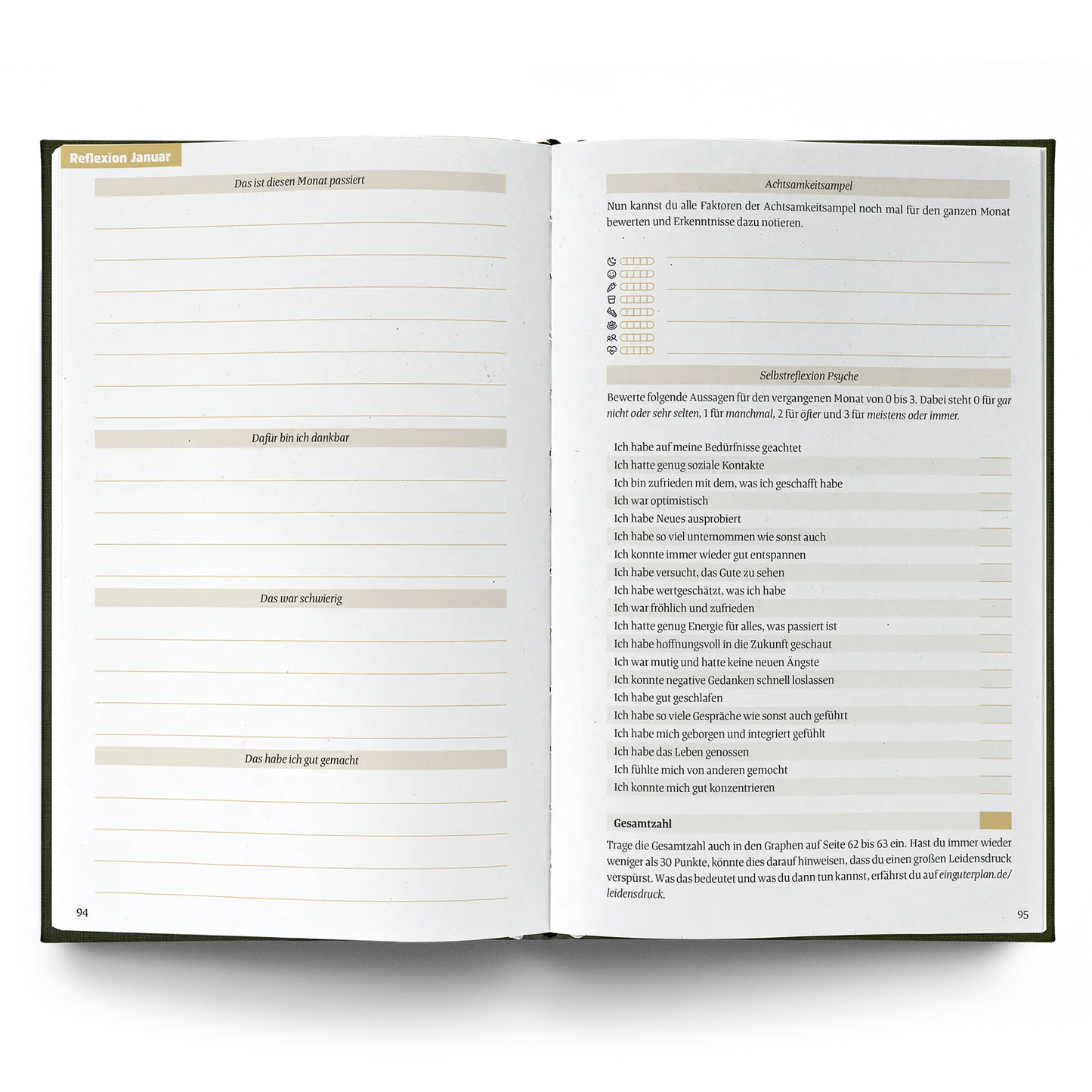 Ein guter Plan 2026 - verschiedene Farben