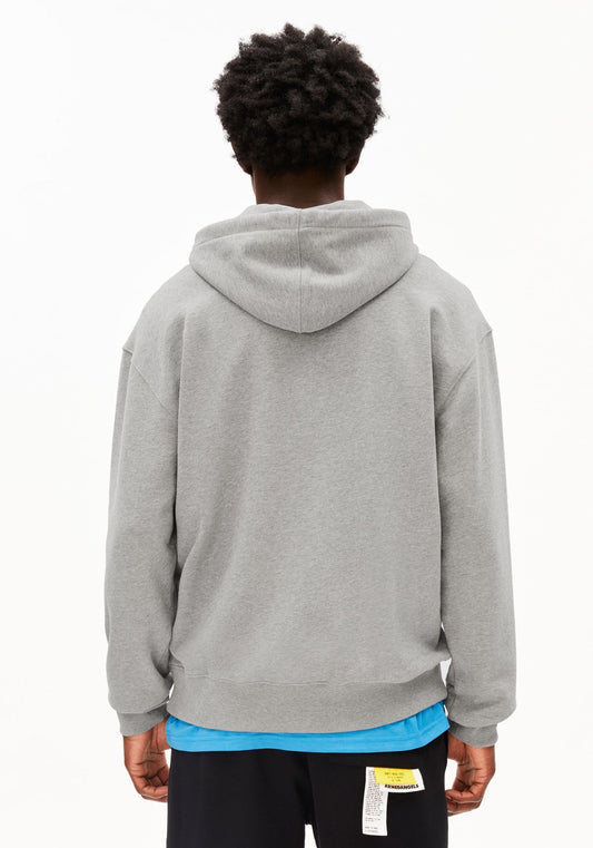 Sweatjacke ICONIC A SAROMIAAN SWEATJACKET - silver melange