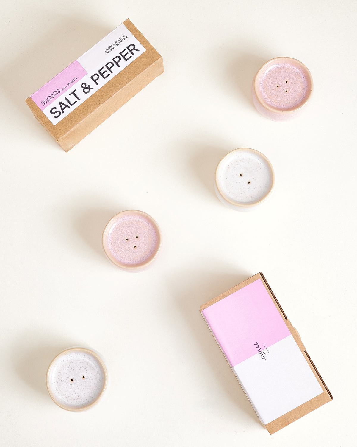 Areia Salz- & Pfefferstreuer sand rose