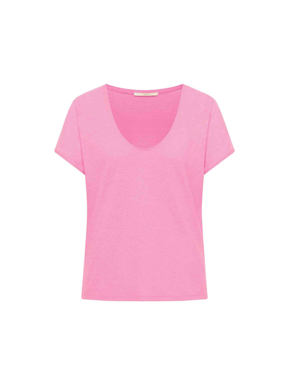 SHIRT mit tiefem Ausschnit (OCS) - bright orchid