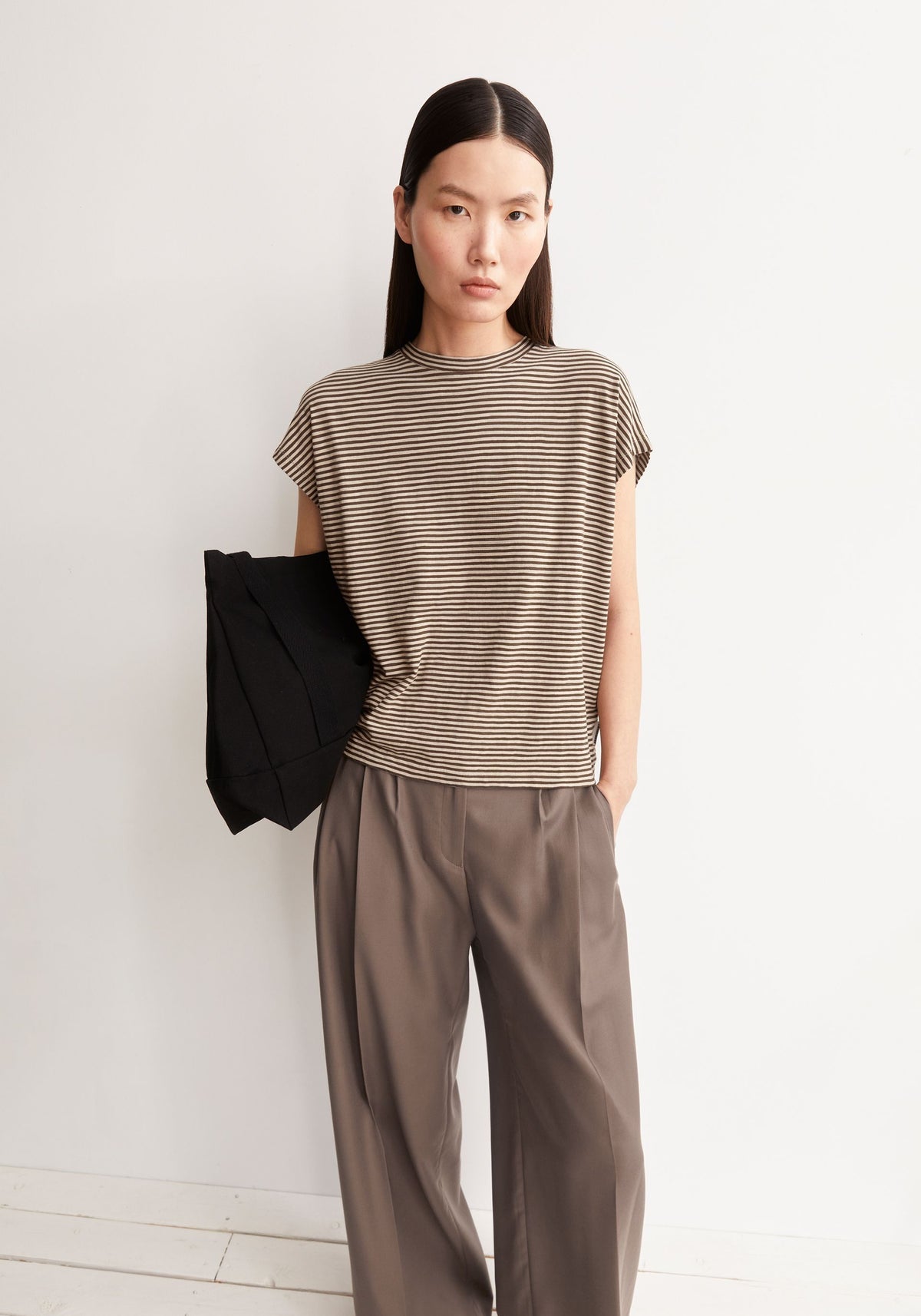 T-Shirt SLUB JERSEY STRIPE - diverse Farbstellungen