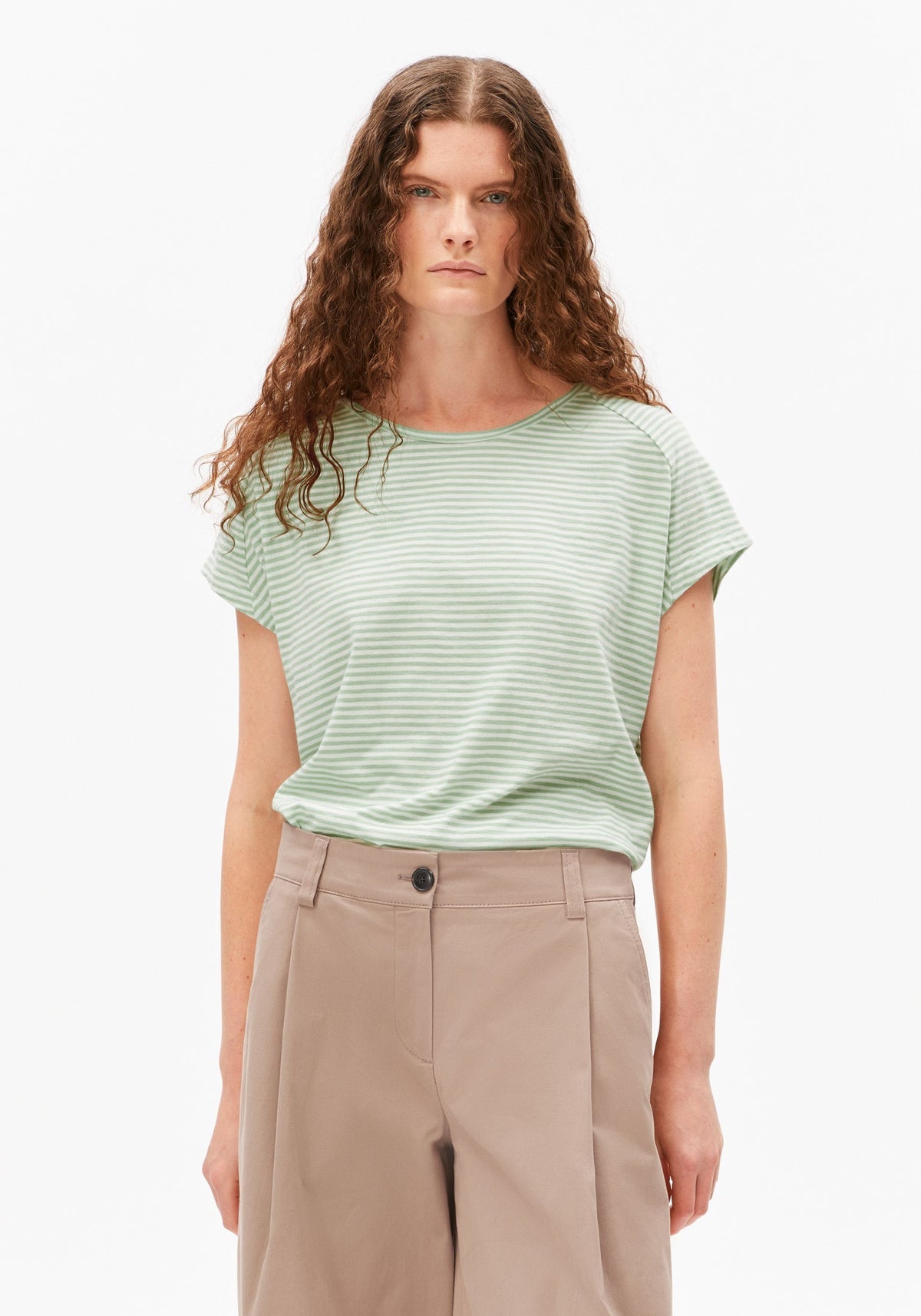 T-Shirt SLUB JERSEY STRIPE - diverse Farbstellungen