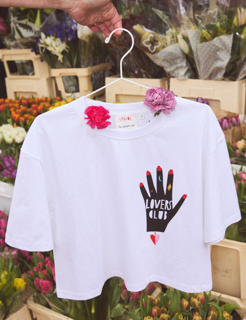 OVERSIZED STATEMENTSHIRT The colorful crew x LANIUS (GOTS) (lovers club)
