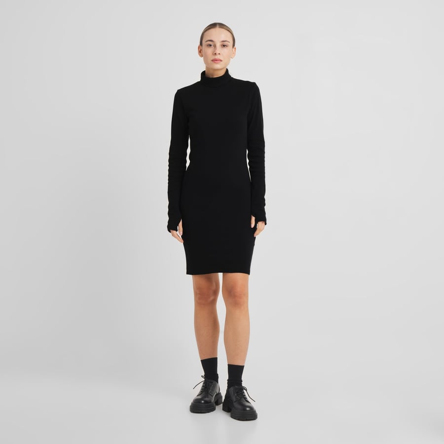 Rib Dress Lunsen - verschiedene Farben