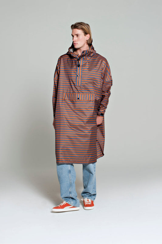 Breton Blue  - Regenponcho