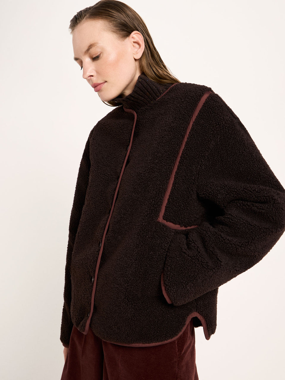 WENDE JACKE (GRS) aus recyceltem Polyester - verschiedene Farben