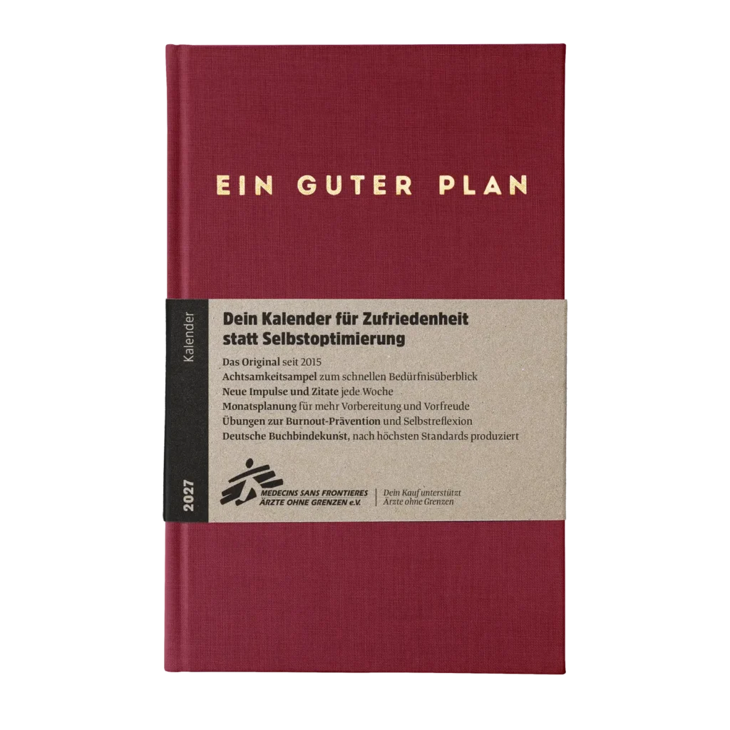 Ein guter Plan 2027 - verschiedene Farben