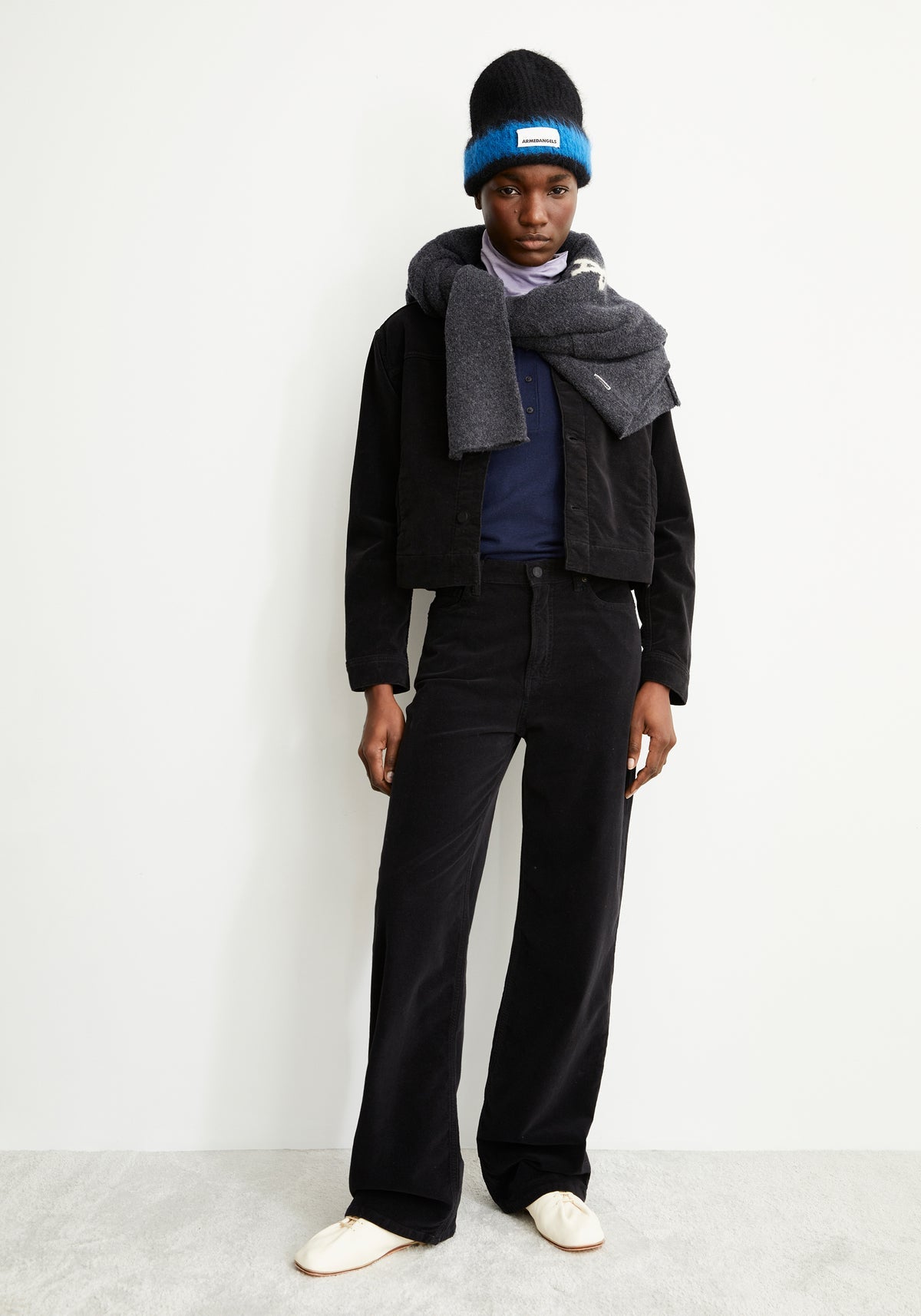 Webhose ENIJAA VELVET -  black