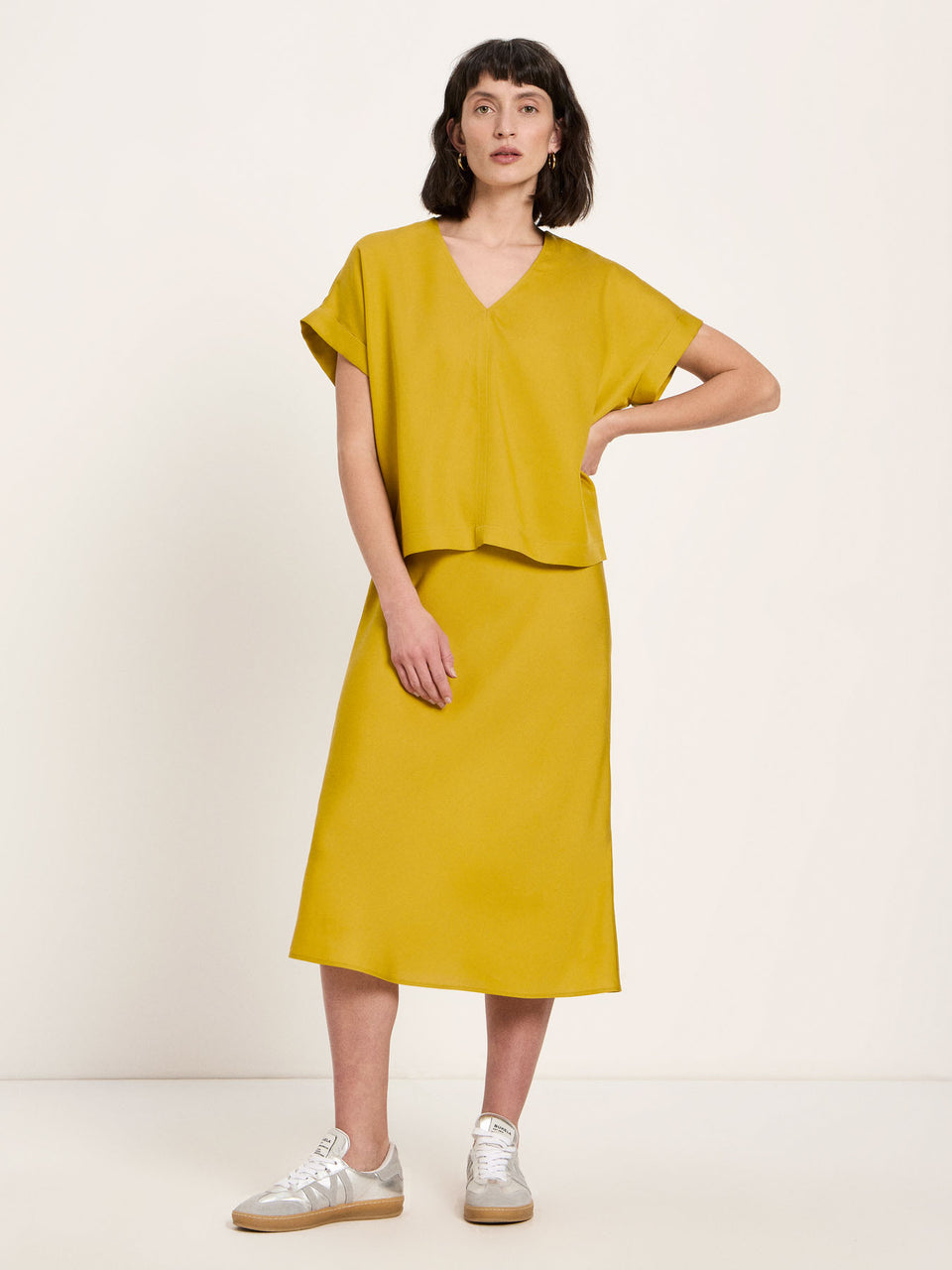 BLUSENSHIRT aus Tencel™ Lyocell - verschiedene Farben
