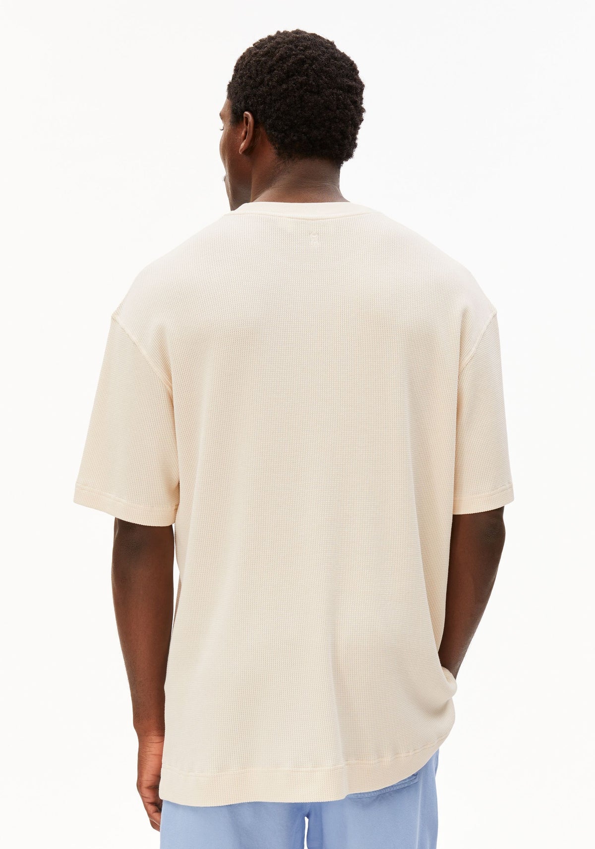 T-Shirt MAARKOS WAFFLE - pure