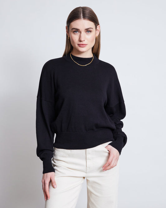 JUMPER YIN (GOTS) - black