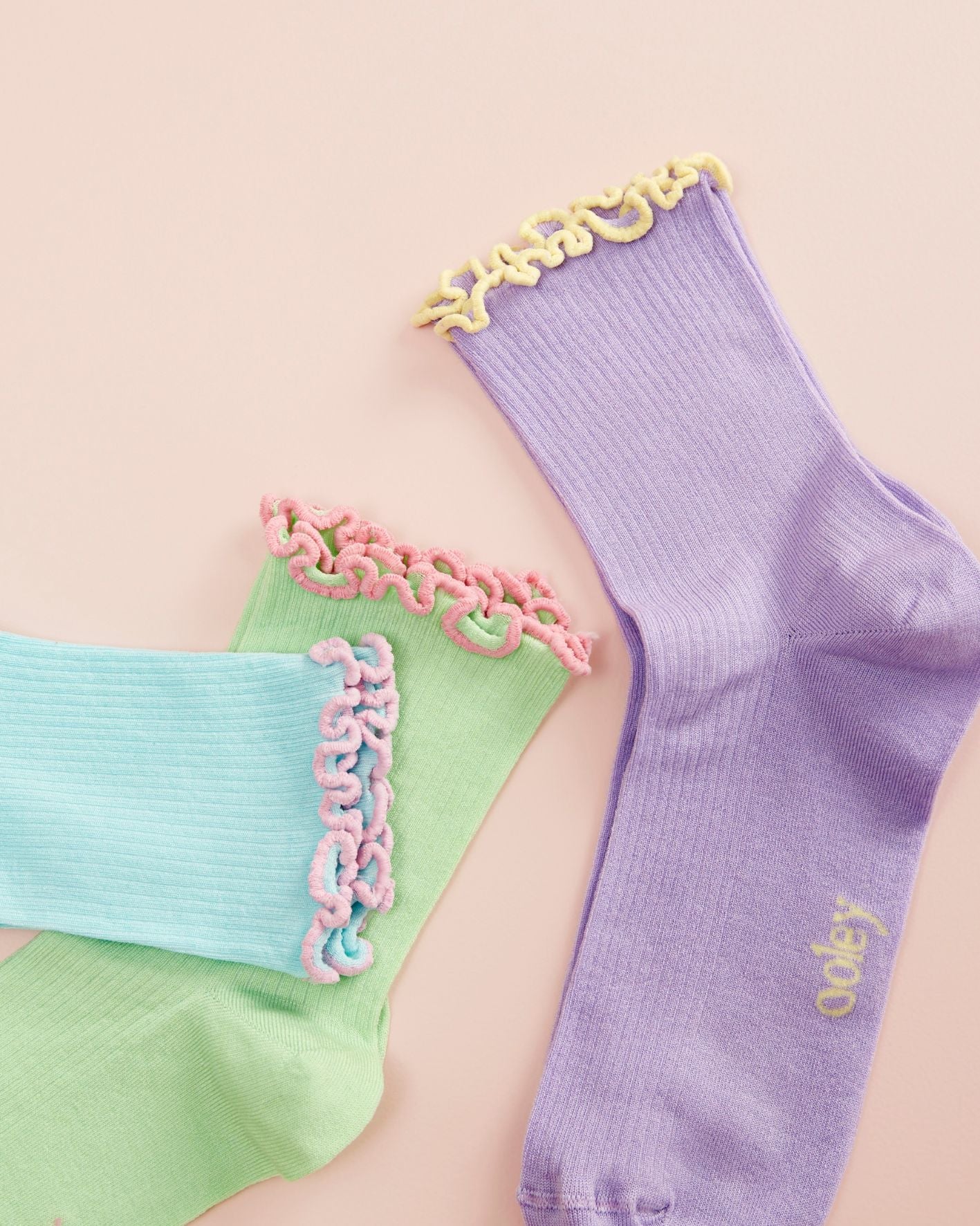 ooley Socken - Spaghetti - verschiedene Farbstellungen