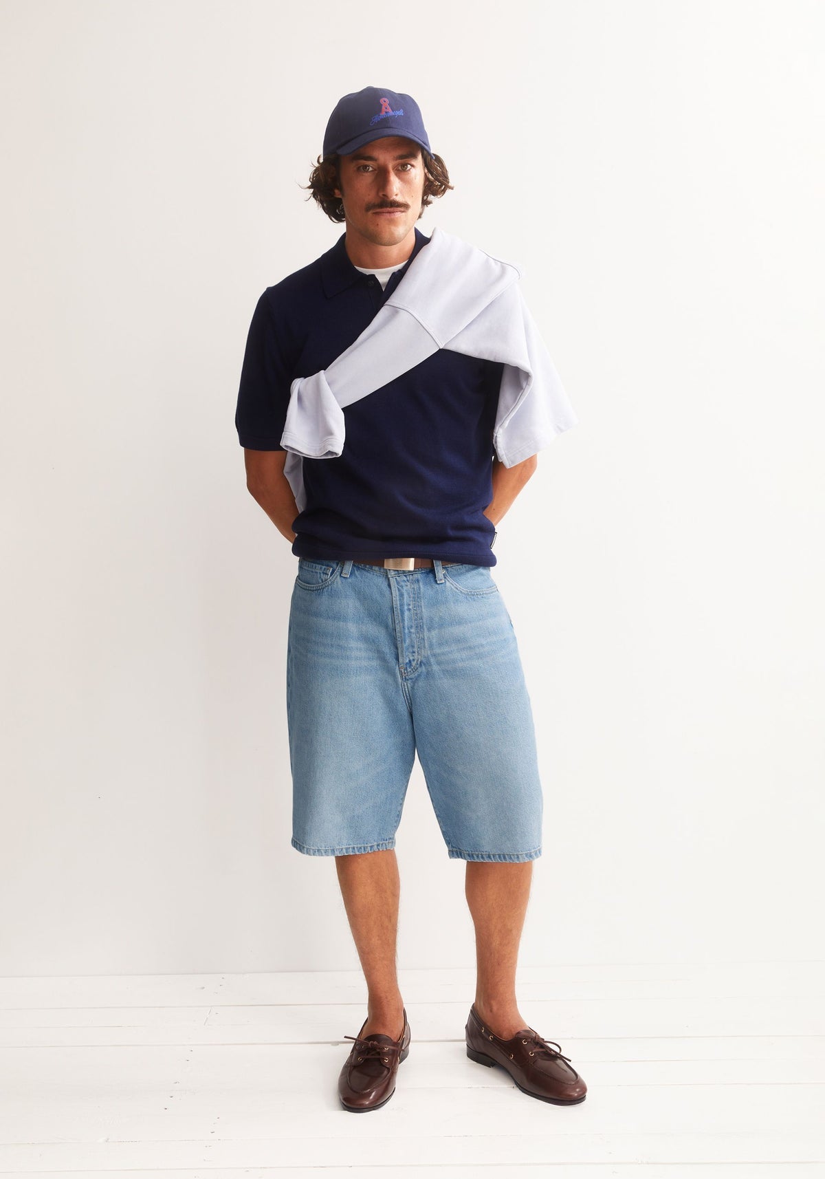 Jeans-Shorts BAGGY HANF-MIX