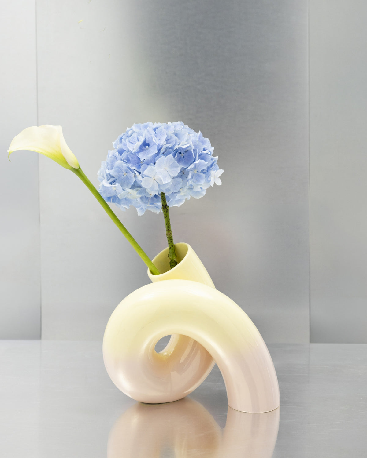 Vase MaM x Ju Schnee L - diverse Farben
