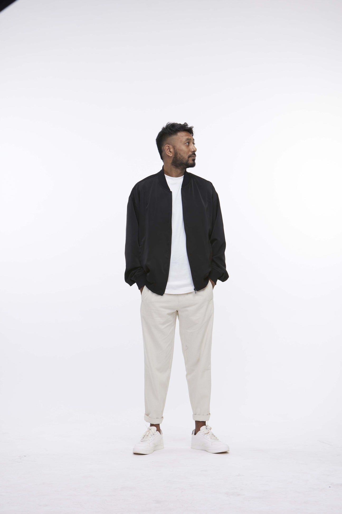 Jacke Binam Jacket 2.0 - black satin