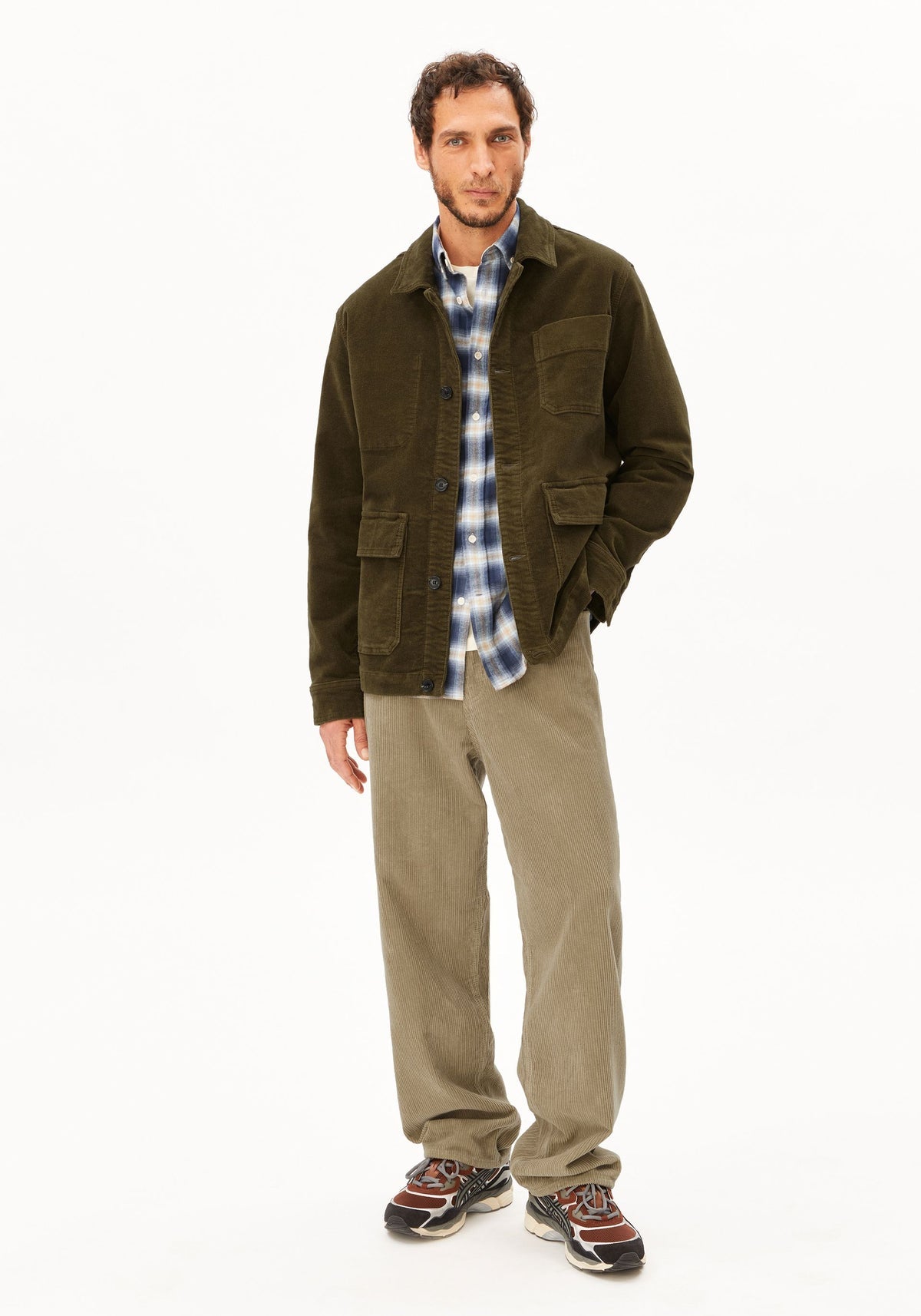 CORD-BLAZER Bio-Baumwoll-Mix