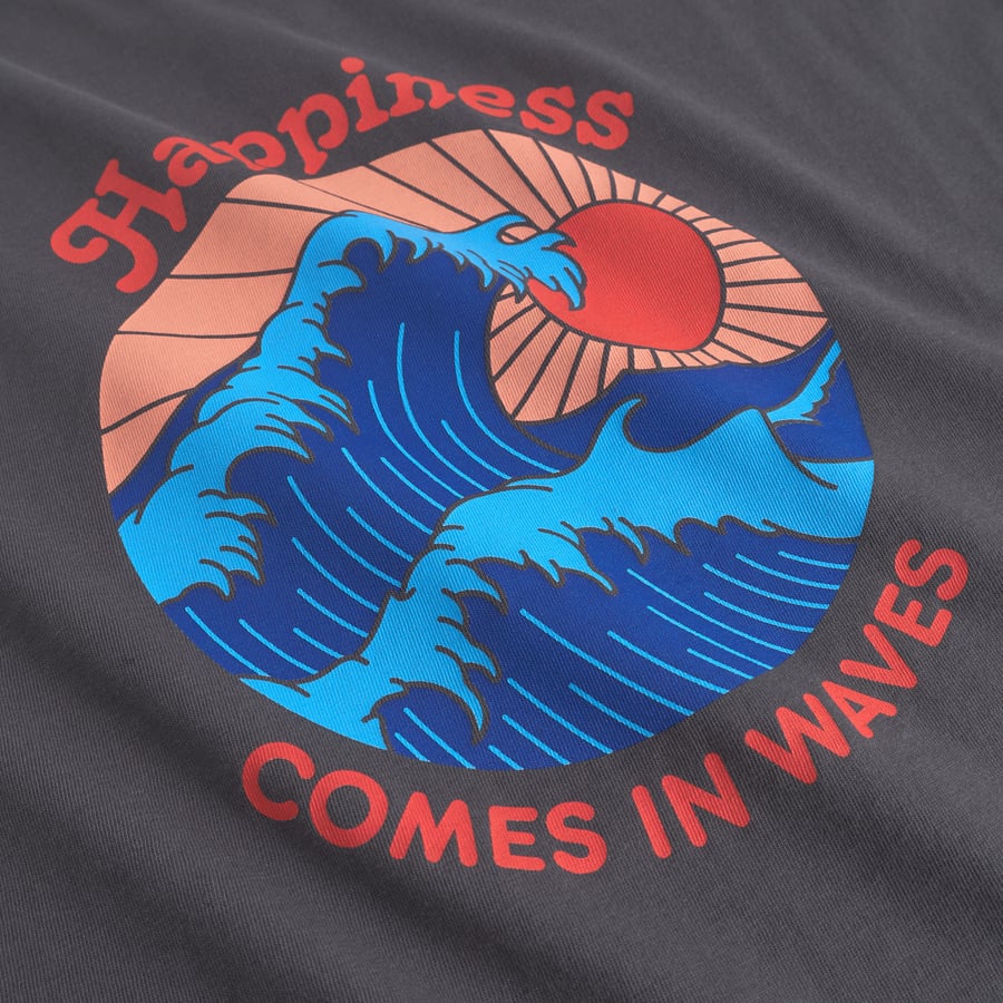 T-shirt Visby - mit Aufdruck - verschiedene Farben/Designs