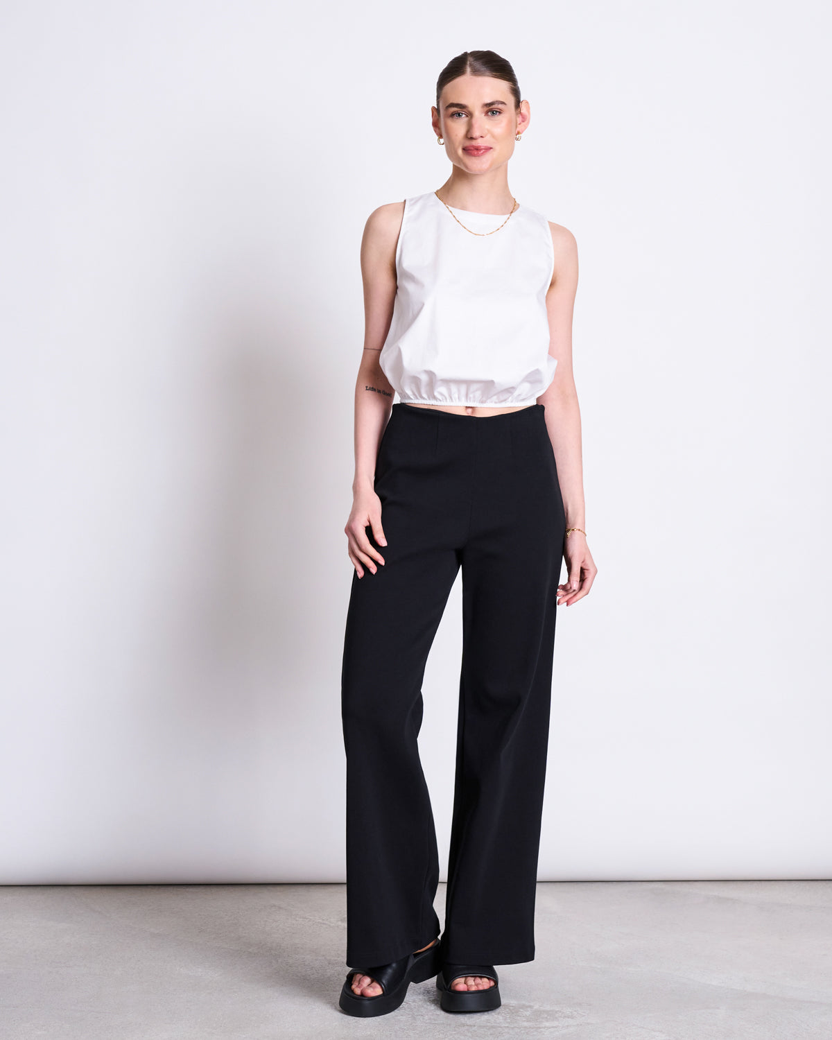 COTTON TOP AMALIEN - white