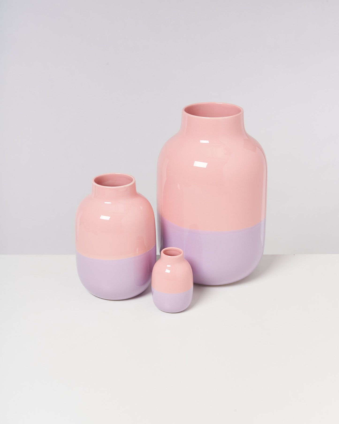Vase Nuno S rosa lila