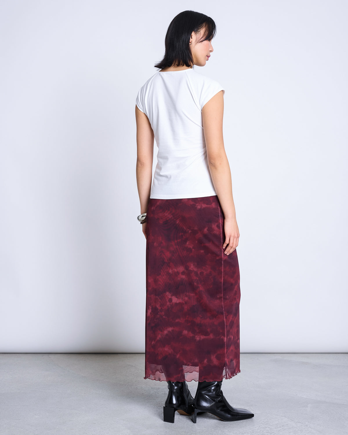 MESH MAXI SKIRT SMUK - verschiedene Designs